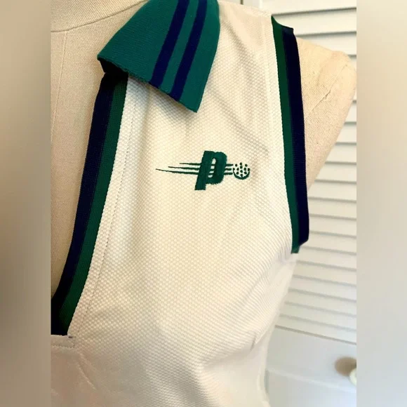 Prince/Target Pickleball/ Tennis Collab - Women's Collared White Pleated Dress M - Picture 3 of 6